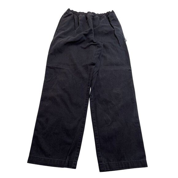 Stussy Brushed Beach Pants in Black - Picture 1 of 5